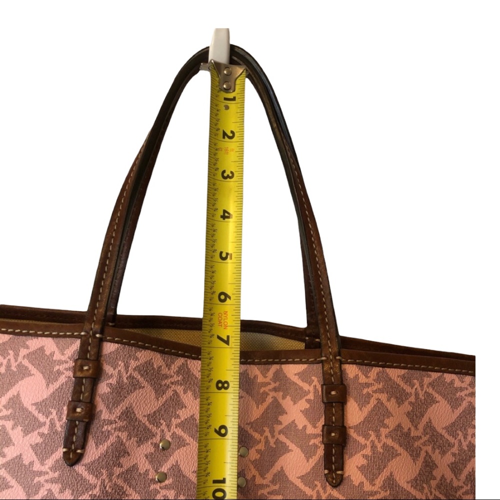 Juicy Couture Large Pink Satchel Purse Shoulder Bag Vacation Work Date Night Bag - Picture 10 of 15
